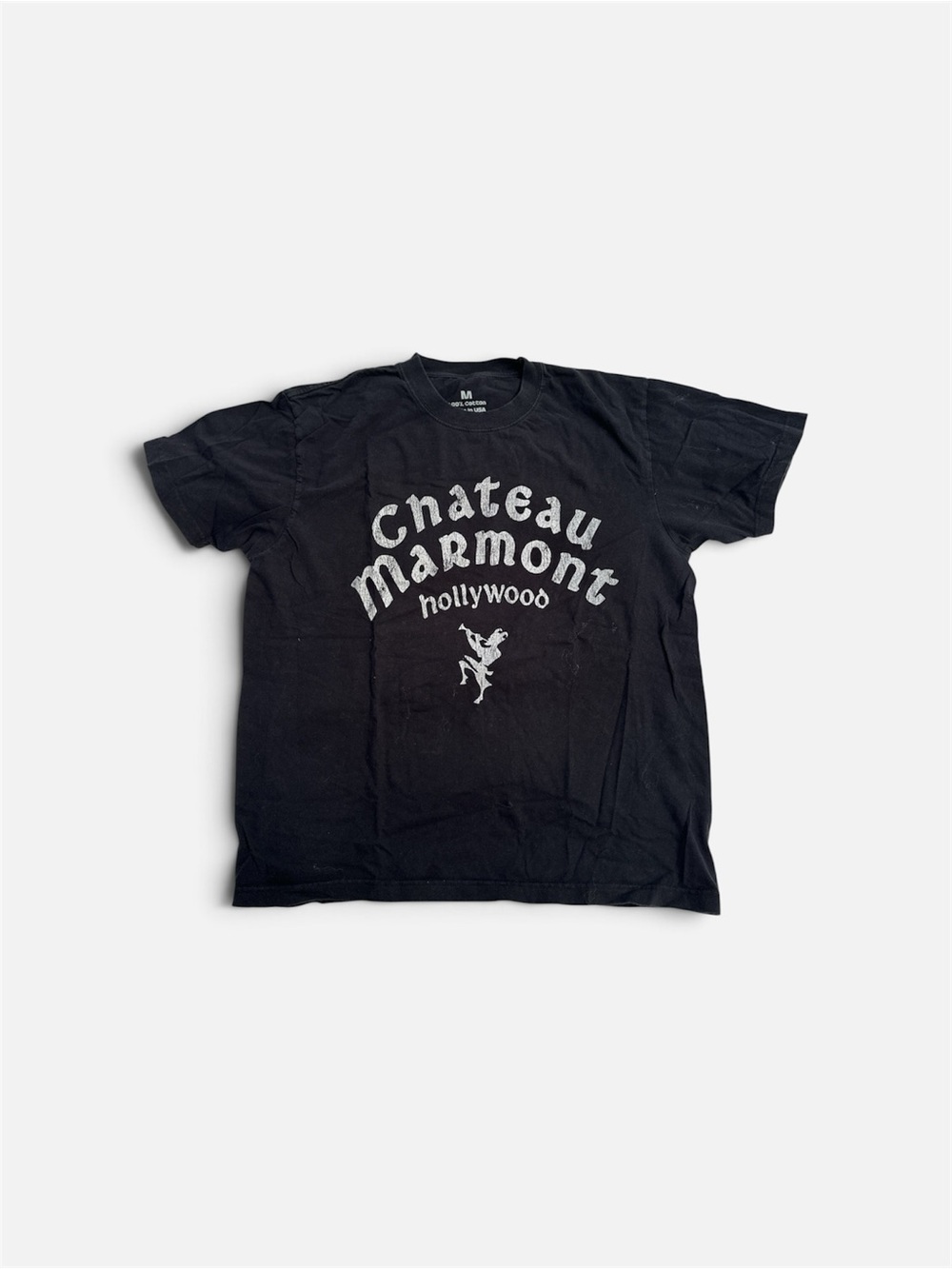 Vintage Chateau Marmont Hollywood Tee - Black & White